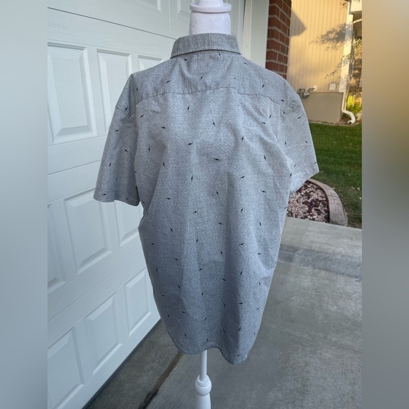 Molokai Surf Button Down Slim Fit Hawaiian Short Sleeve Shirt Size XL - Picture 3 of 8